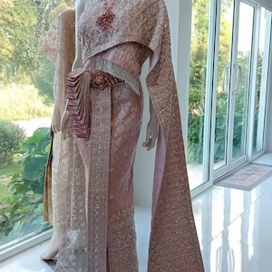 Gorgeous Thai Chakrabath Bridal Dress| Thai/Khmer/Laos| Handwoven fabric| Handmade Embroider| Made to Measure| Personalization avail