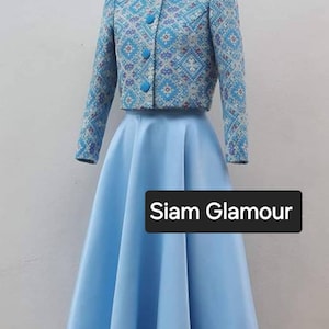 Amazing Thai Dress| Thai/Khmer/Laos| Handwoven Dress| Handmade| Made to Measurement I Plus Size available
