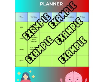 ADHD Weekly Planner