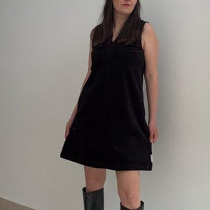 womens black denim pinafore dress Girls Next Black Denim Pinafore Dress (3mths-8yrs) 1.5