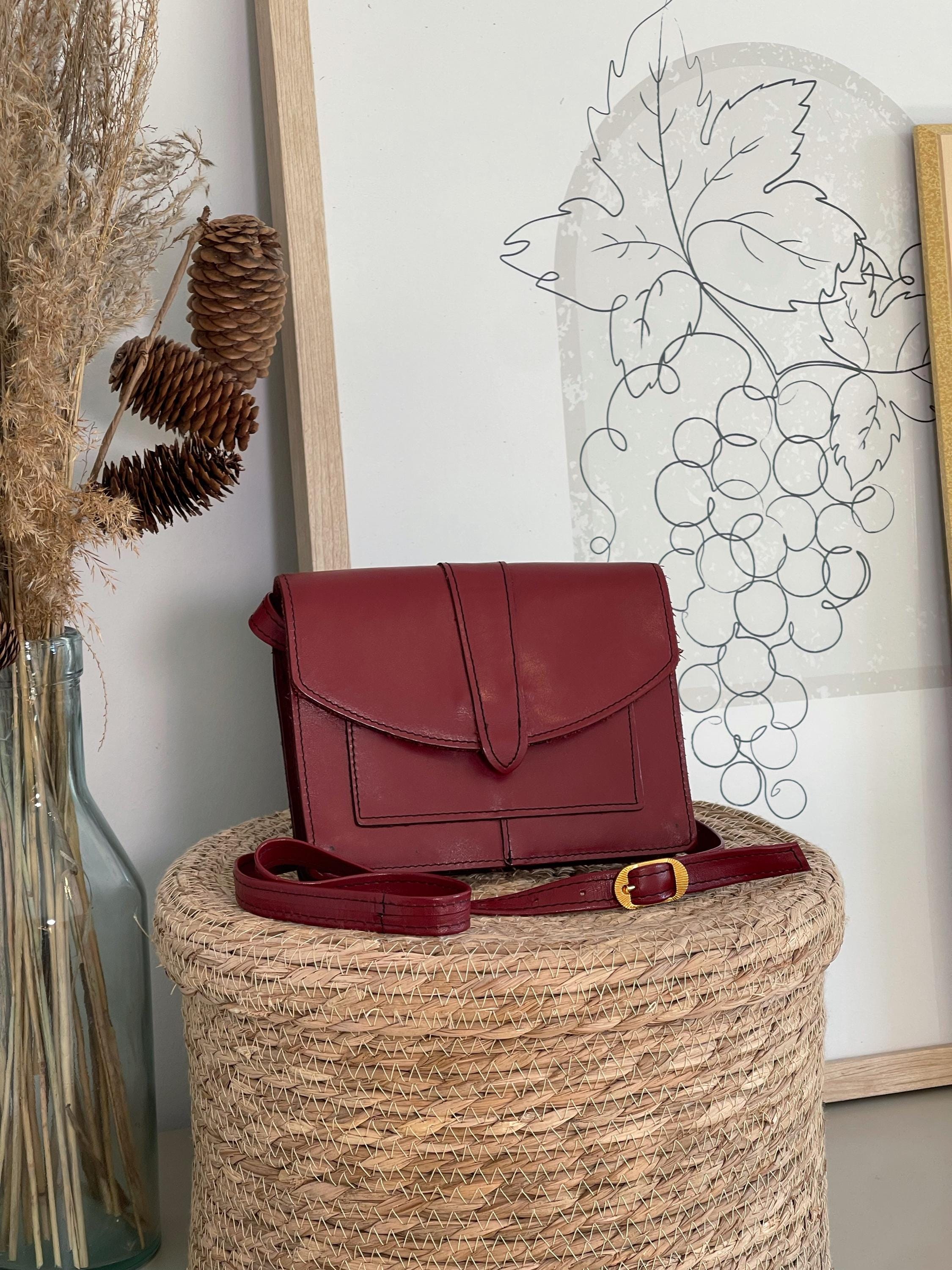 Burgundy Handbags Etsy Australia