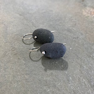 Basalt Beach Stone Earrings image 6