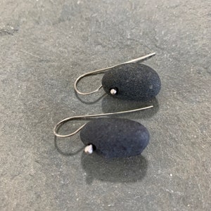 Basalt Beach Stone Earrings image 4