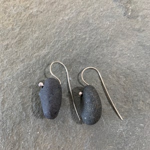 Basalt Beach Stone Earrings image 5