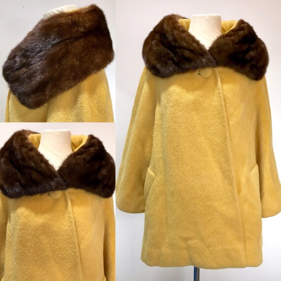 60s Tisse a Paris pour Lilli Ann Fur Collar Prince