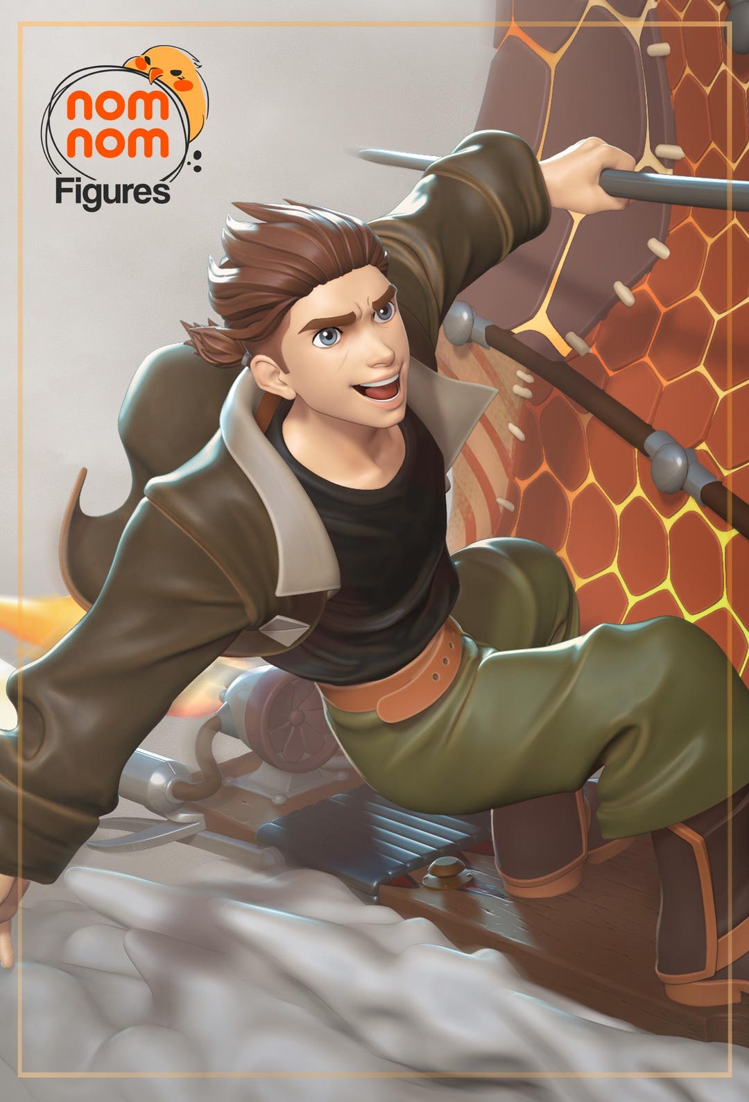 Jim Hawkins 3D Printed Figure – Treasure Planet 1:10 Scale - Etsy