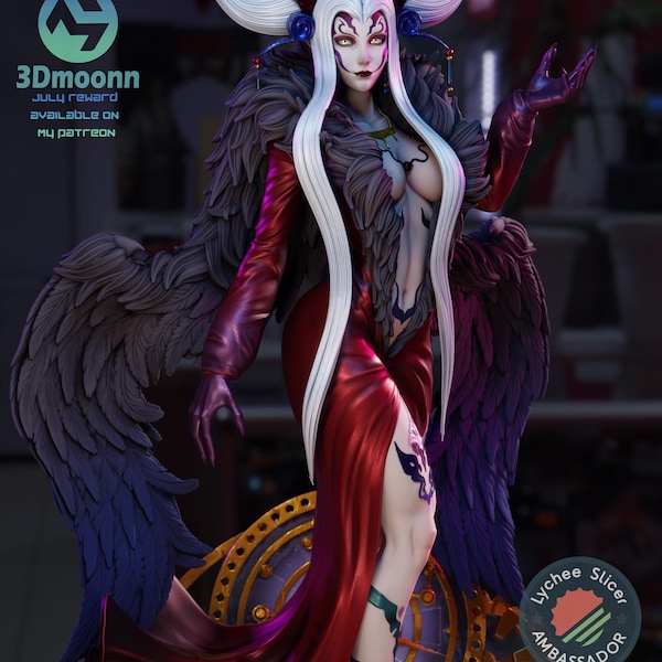 Ultimecia - Final Fantasy 3D Printed Figure 1:8 scale