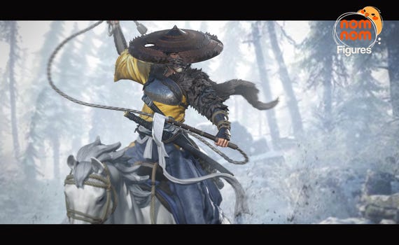 Atsu - Ghost of Yotei| 14K | 1:10 Scale | 3d Printed Figure