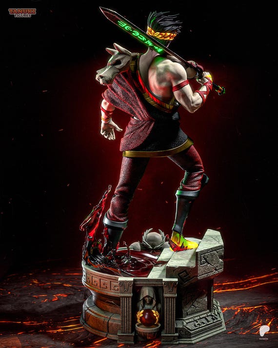 Zagreus- Hades | 14K | 1:8 Scale | 3d Printed Figure | Unassembled