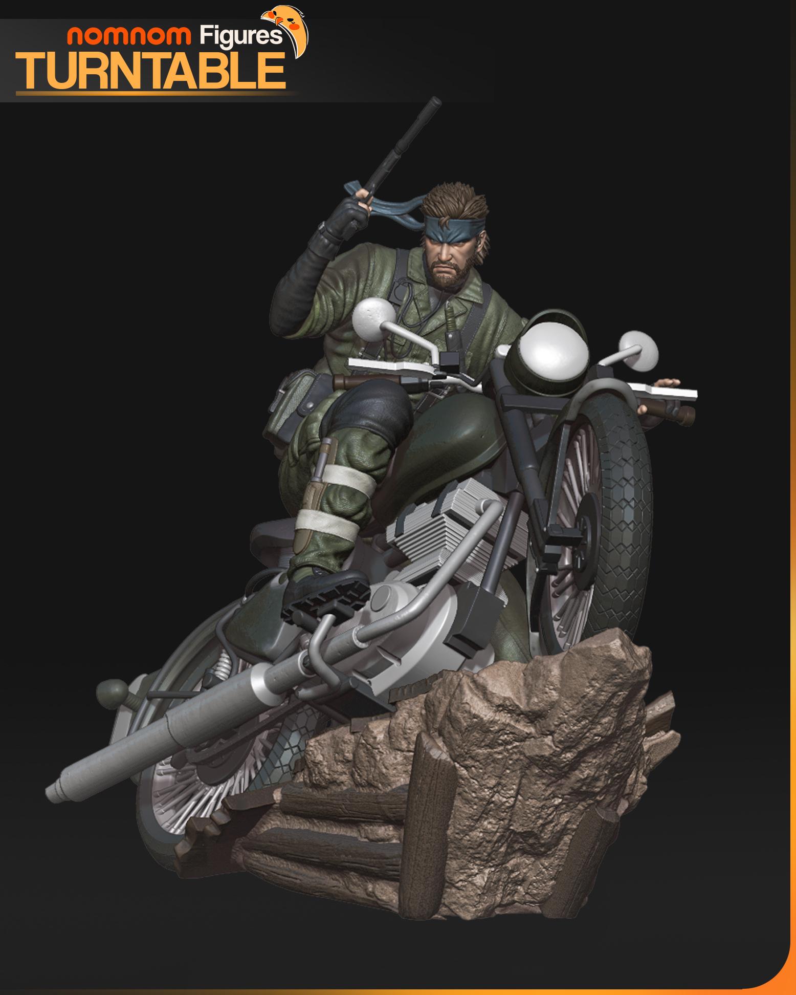 Naked Snake 3D Printed Figure – Metal Gear Solid 1:10 Scale - Etsy