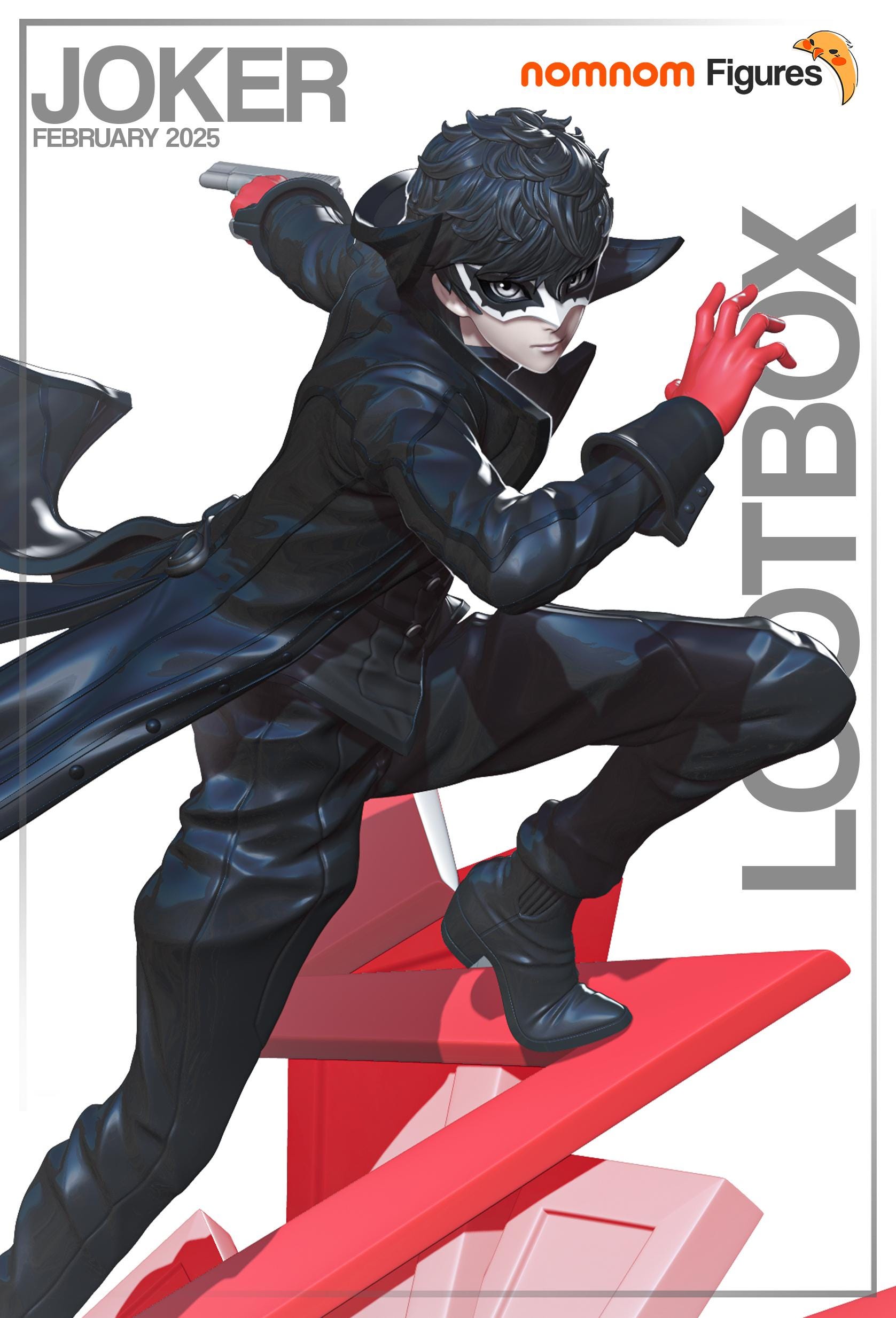 Figurine Persona 5 – Joker Collector – 30.5 Cm – First 4 Figures – Neuve