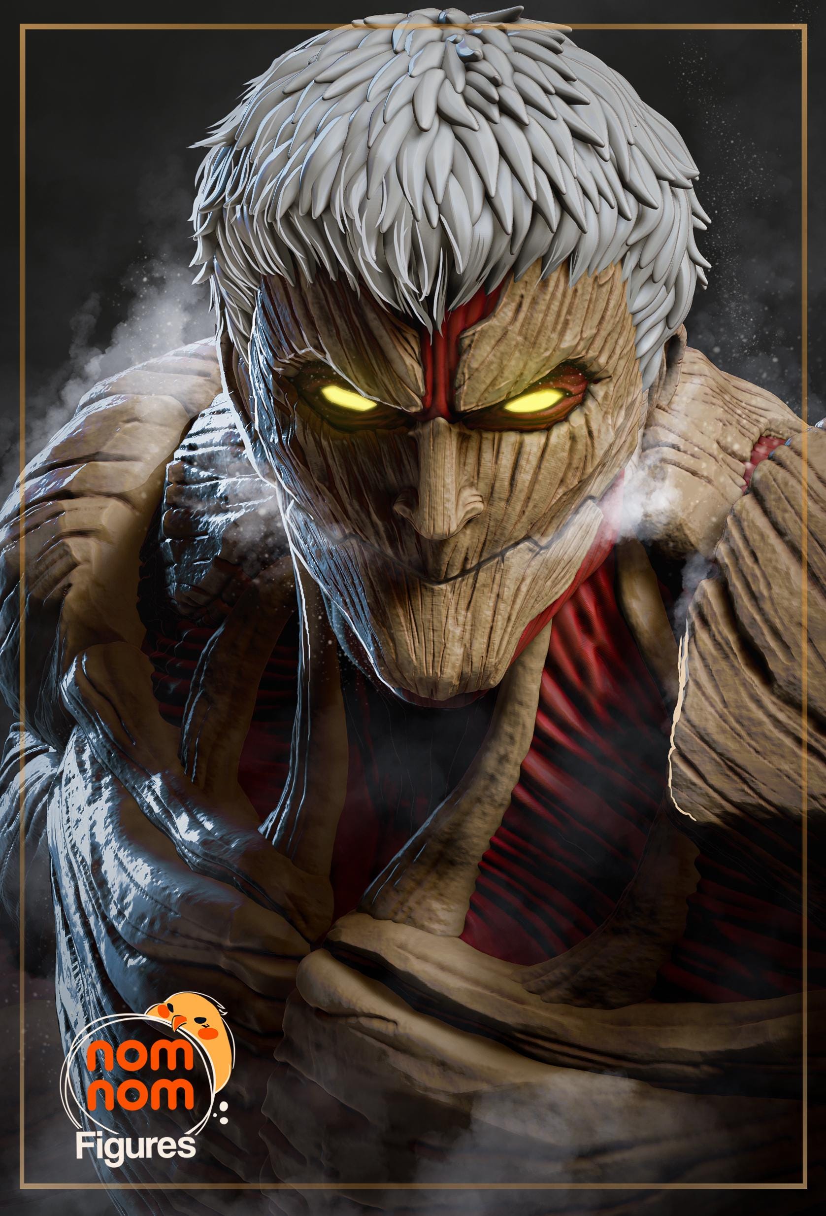 Figurine Colossal Titan – Attack On Titan 2014 – FuRyu Muki Muki Sofubi Kaiju