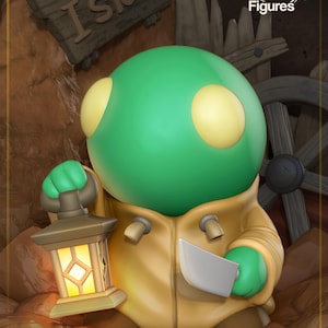 Tonberry Chibi | 14K 3d Printed figure | unassembled | available painted or unpainted.