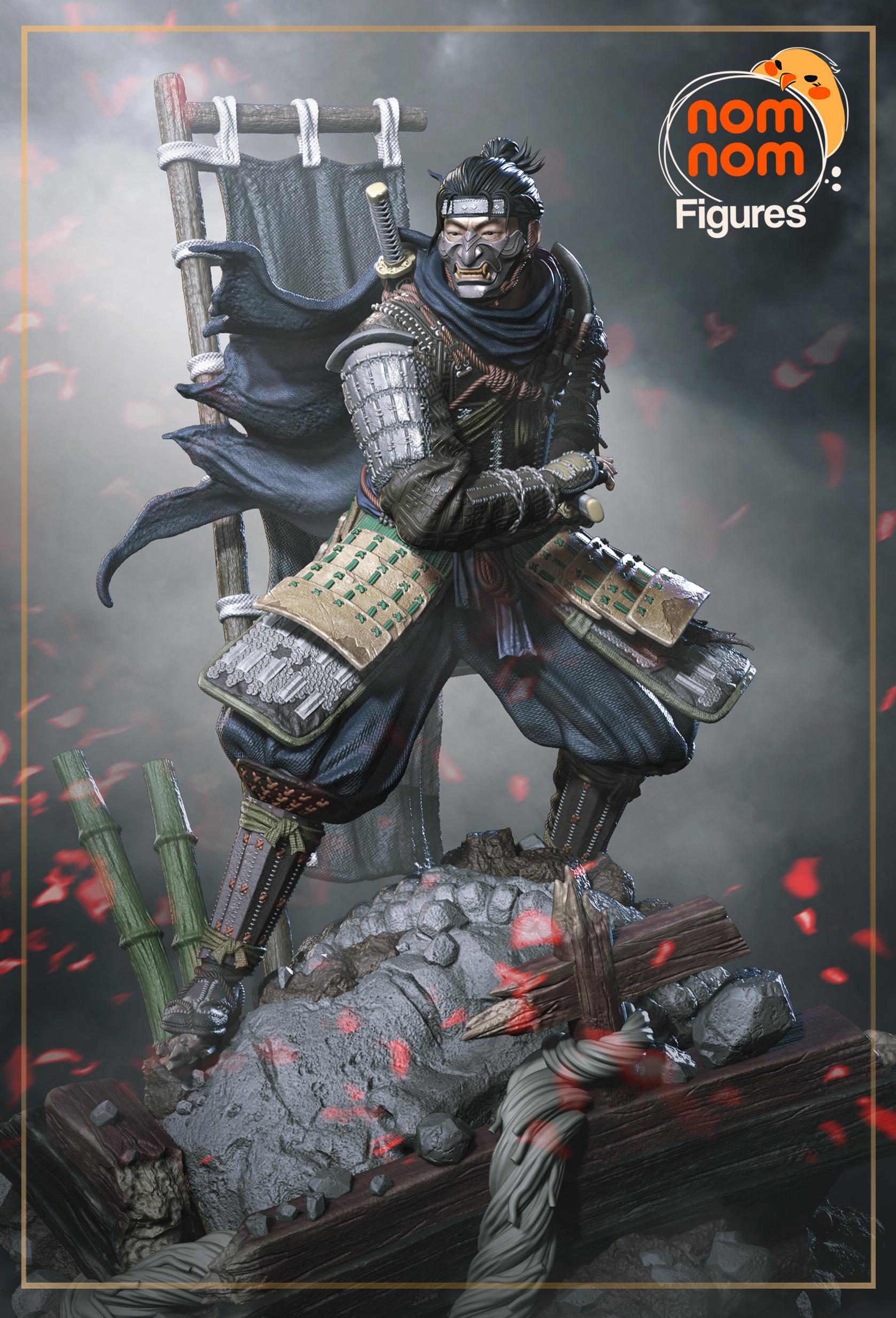 ジン・サカイ - ゴースト・オブ・ツシマ | 14K | 1:10 スケール | 3D