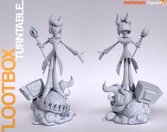 Alastor- Hazbin Hotel | 14K | 1:10 スケール | 3D プリント