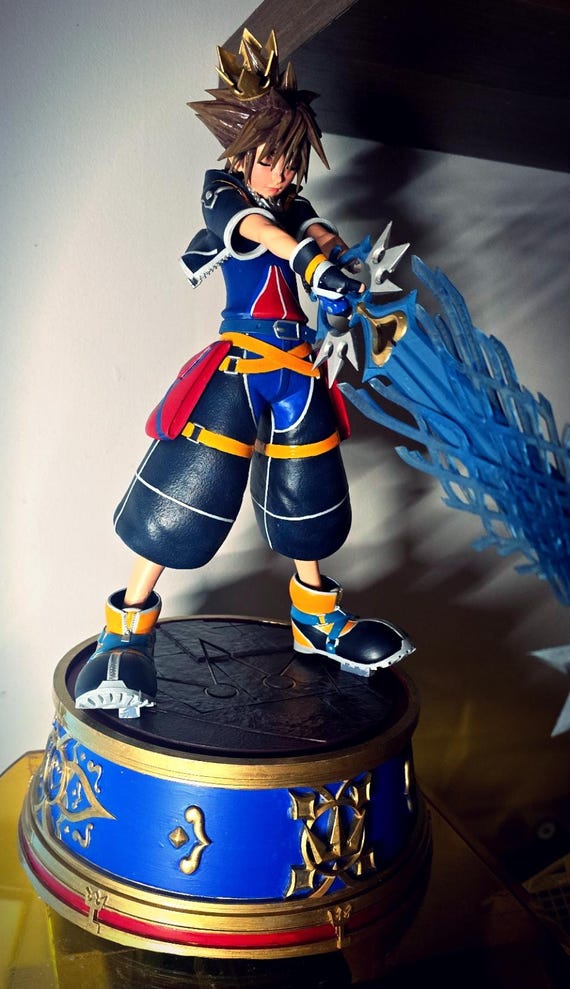 Sora様quarter century art collection 3box Sora-kingdom Hearts 2 | 14K | Multiple Scales Available | 3d