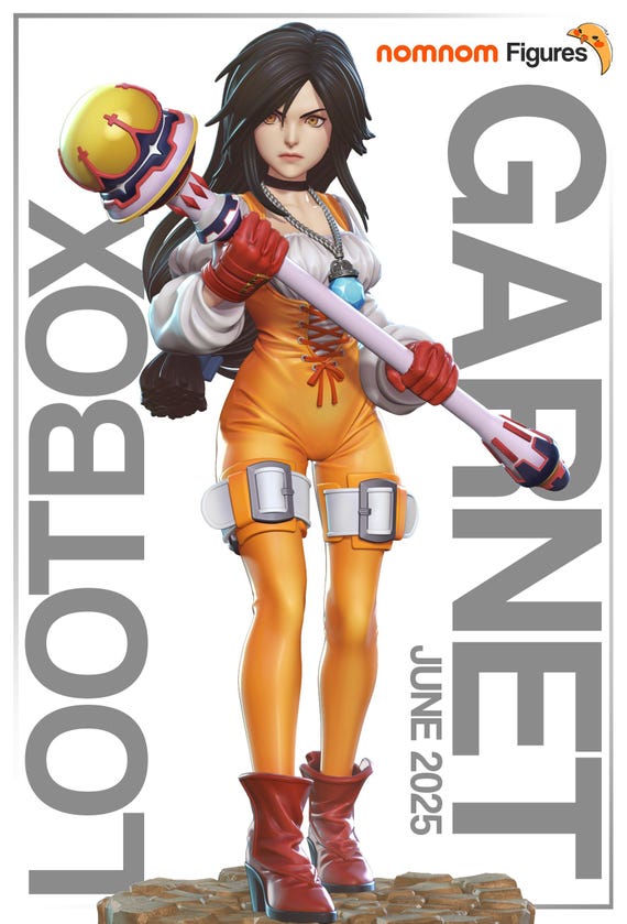 FINAL FANTASY　CHROME FIGURE ガーネット ファイナルファンタジー クロームフィギュア FF IX ガーネット