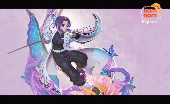 鬼滅の刃 - 忍 | 14K | 1:10 スケール | 3D プリントフィギュア | 未