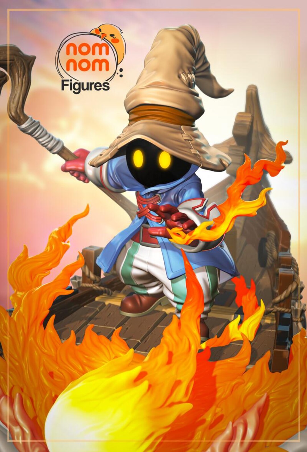Vivi | 14K | 1:10 Scale | 3d Printed Figure | Unassembled