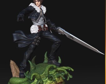 Squall Leonhart - Final Fantasy VIII | 14K | 1:10 Scale | 3d