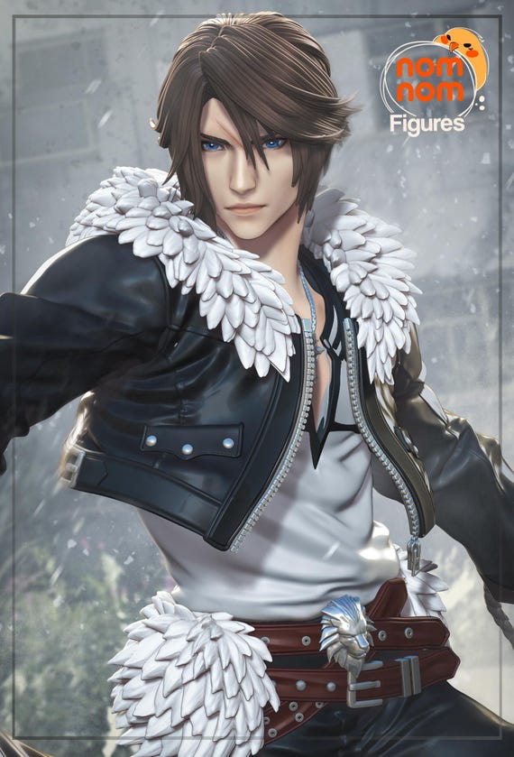 Squall Leonhart - Final Fantasy VIII | 14K | 1:10 Scale | 3d