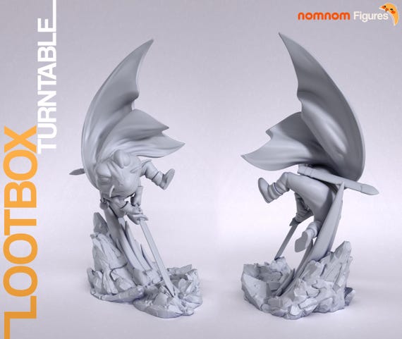カエル - クロノ・トリガー 3Dプリントフィギュア 1/10スケール - Etsy