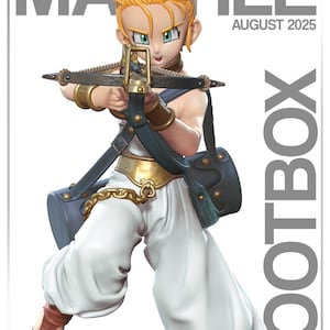 Marle- Chrono Trigger | 14K | 1:10 scale | 3d Printed figure | unassembled | available painted or unpainted.