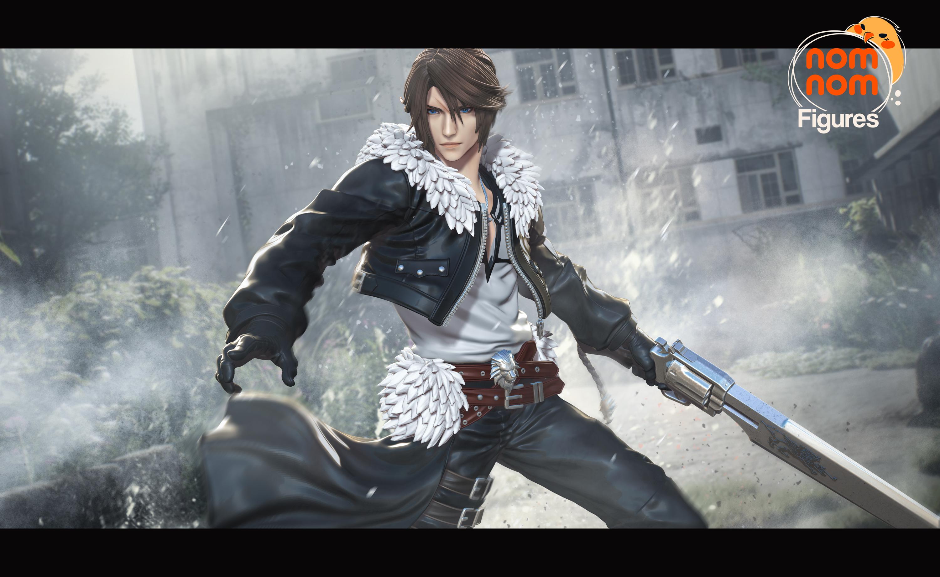 Squall Leonhart - Final Fantasy VIII | 14K | 1:10 Scale | 3d