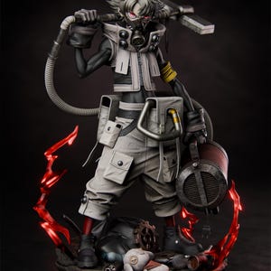 Rudo- Gachiakuta | 14K | 1:8 scale | 3d Printed figure | unassembled | available painted or unpainted.