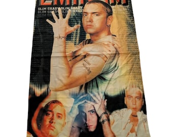 Vintage 2001 Eminem “The Marshall Mathers LP” Polyester flag