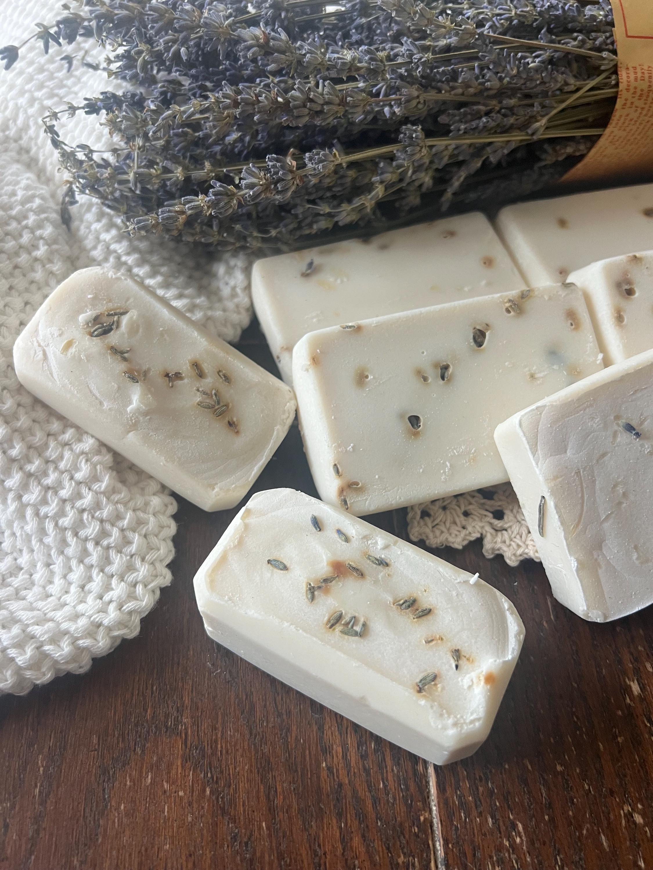 All Natural Lavender Goat Milk Soap |moisterizing, Gentle Homemade ...