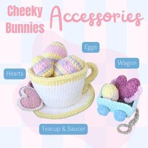 Cheeky Bunnies Accessories | PDF Crochet Pattern