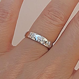 Bague en argent sterling 925 avec symbole basque Lauburu (6 tailles disponibles)