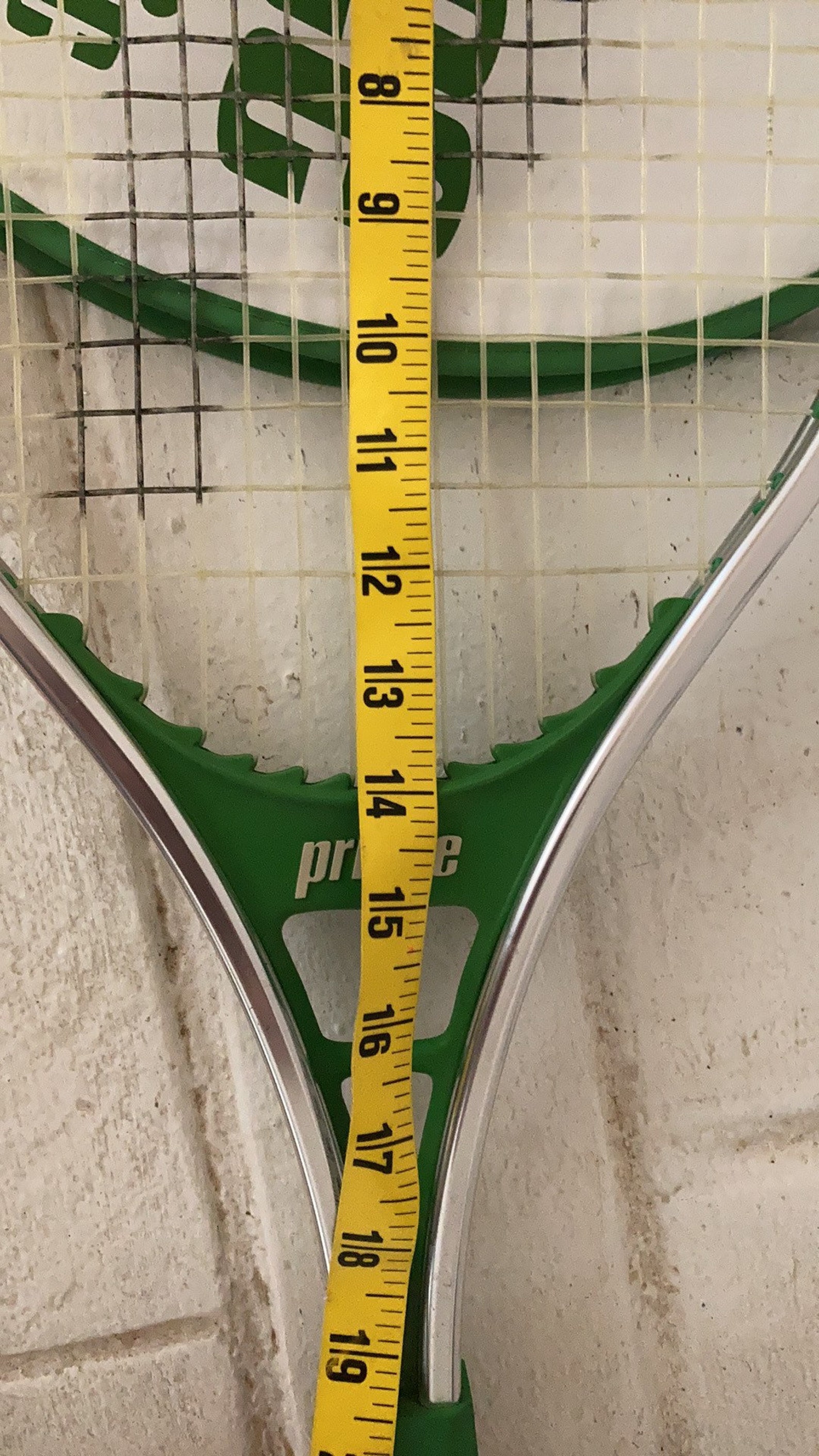 prince green tennis racket