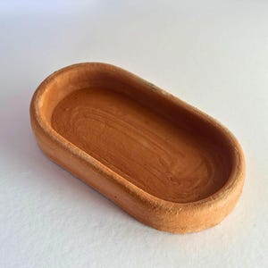 Authentic  Oval Clay Cooking Pan - Handcrafted Earthenware for Oven, Stove, or Open Fire; For Roasting, Grilling, Baking & Searing Flavors