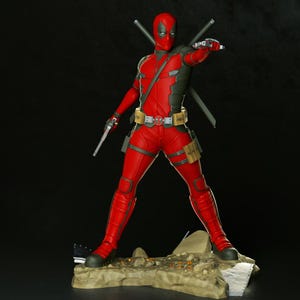 deadpool High quality STL File, 3D Digital Printing STL File for 3D Printers, Movie Characters, Games, Figures, Diorama