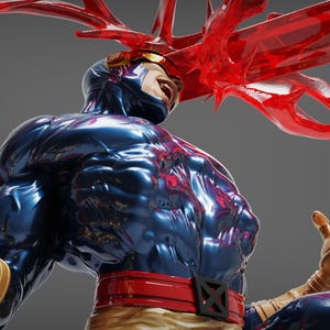 cyclops High quality STL File, 3D Digital Printing STL File for 3D Printers, Movie Characters, Games, Figures, Diorama