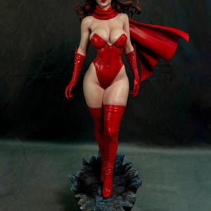 scarlet witch High quality STL File, 3D Digital Printing STL File for 3D Printers, Movie Characters, Games, Figures, Diorama