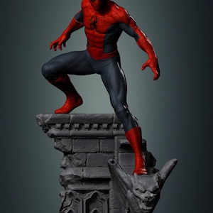 amazing spiderman High quality STL File,3D Digital Printing STL File for 3D Printers,Movie Characters,Games,Figures