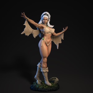Storm 3D Print File: Movie Character STL Model for 3D Printers