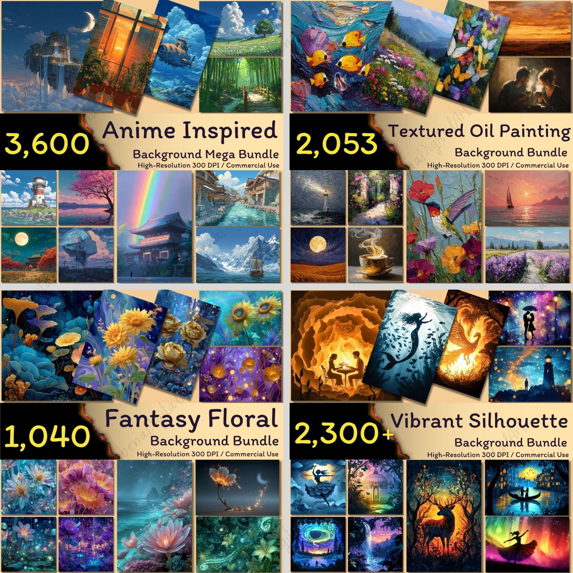 100,000+ Backgrounds & Mockups: Mega Bundle - All Current and Future ...
