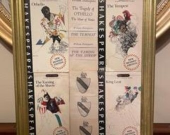 Shakespeare Wall Art Collage