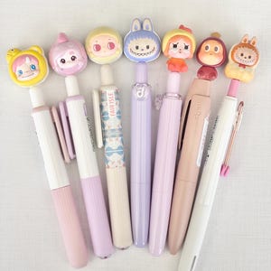 Cute pop bean top ball-point pens| character pens |authentic POPMART | personalized gift