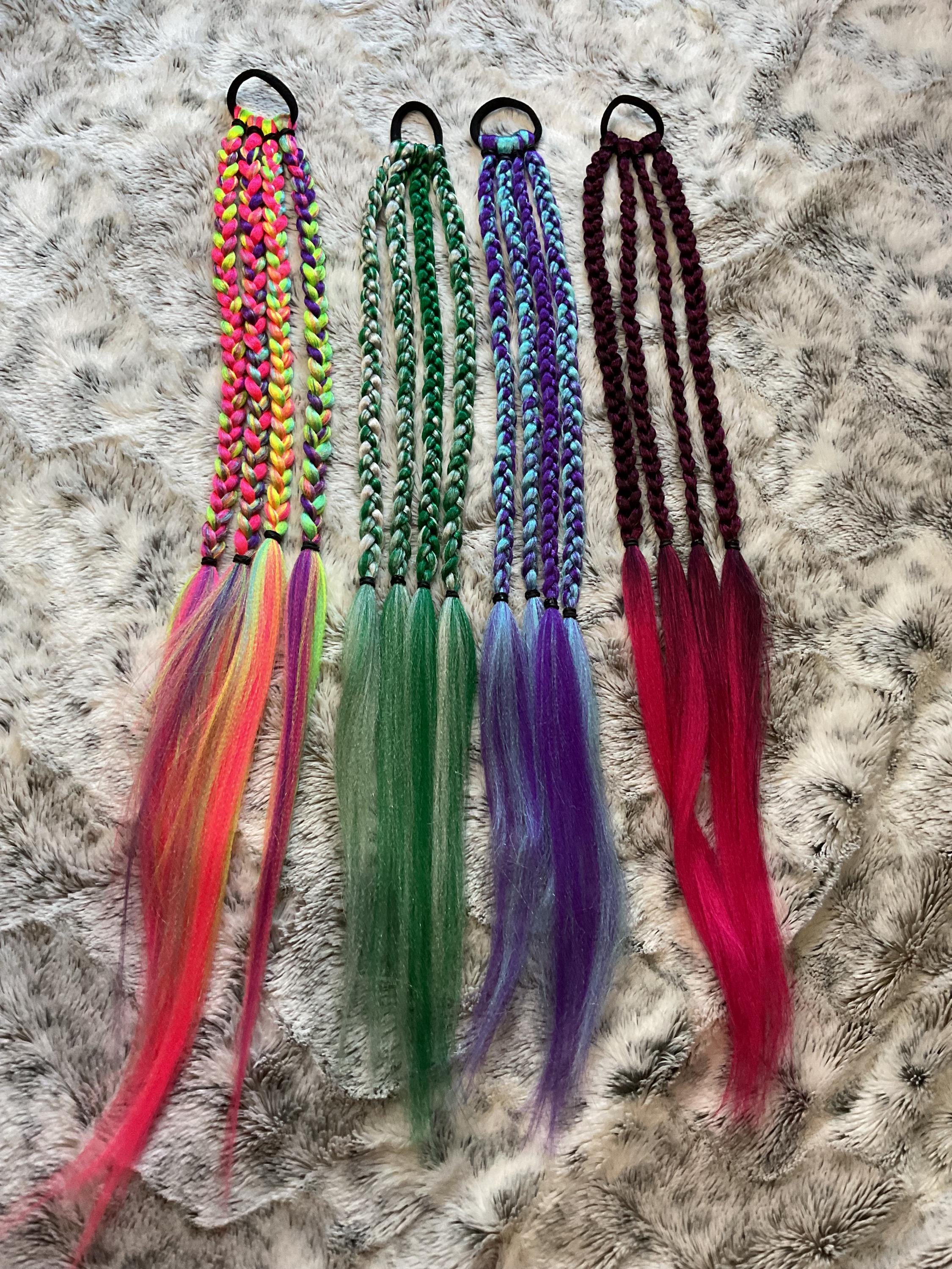 Scunci Easy Braid Hair Tool in Teal and Black vintage Does anyone remember this hair accessories line from  main image 3