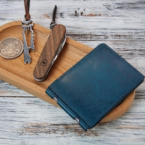 Clip para billetes, clip para billetera, billetera EDC, organizador EDC, tarjetero para verano, billetera para verano, tarjetero pequeño, diseño exclusivo, plegable