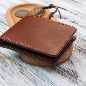 portefeuille en cuir, deux volets, portefeuille pour hommes, porte-cartes, portefeuille pour hommes en cadeau, portefeuille élégant, cadeau pour toutes les vacances, deux volets, porte-cartes noir