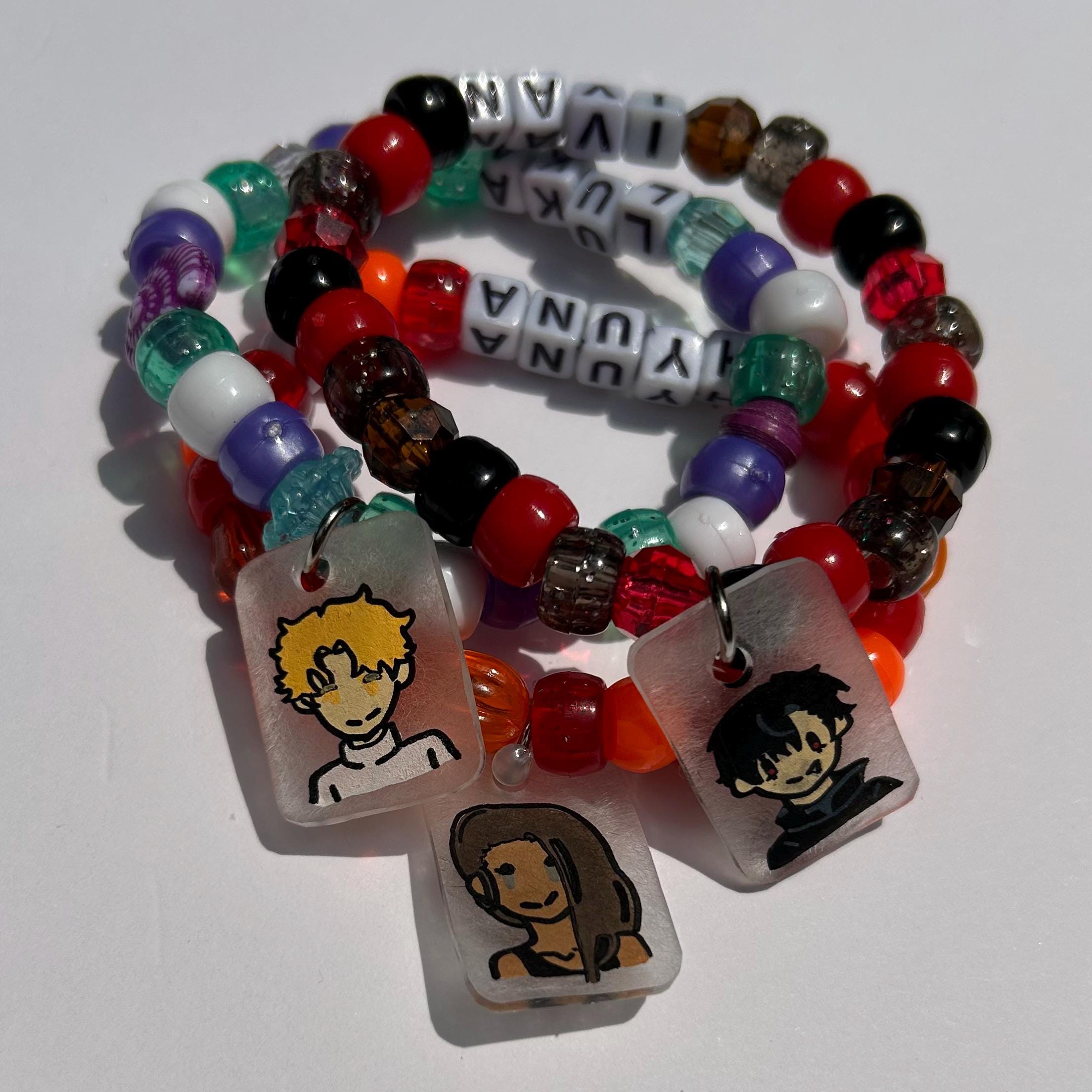 Alien Stage Kandi Pony Bead Bracelets - Mizi, Sua, Till, Ivan, Hyuna ...