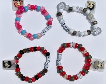 Pulseras de cuentas Kandi Pony de Alien Stage - Mizi, Sua, Till, Ivan, Hyuna, Luka