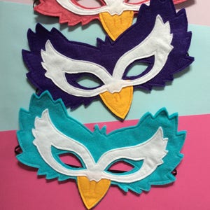 Felt Bird Masquerade Fancy Dress Up Mask