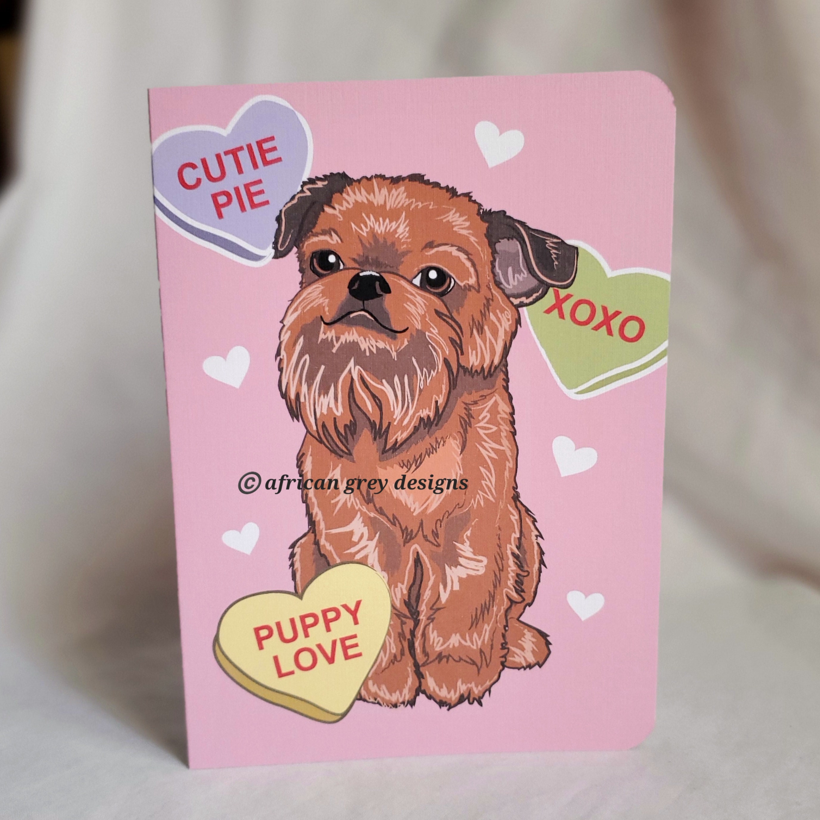 Love Puppy Love''ポストカードの額装 ''Puppy ID ADORED – Reel Retractable & Holder Card その他